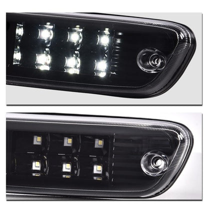Solid Spare Fit For 2004-2012 Chevy Colorado GMC Canyon LED 3rd Brake Light Cargo Lamp Black