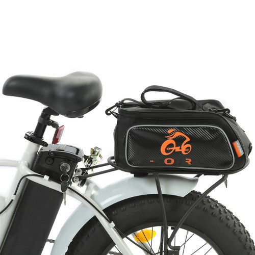 Solid Spare ECOTRIC Cycling Bicycle Rear Rack Bag Waterproof Bike Trunk Pannier Saddle Bag