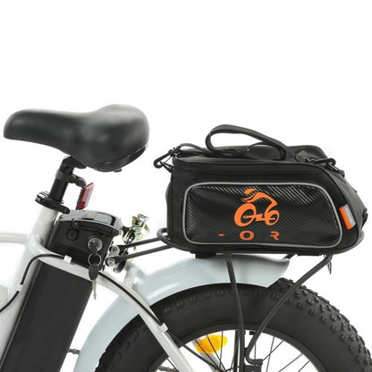 Solid Spare ECOTRIC Cycling Bicycle Rear Rack Bag Waterproof Bike Trunk Pannier Saddle Bag
