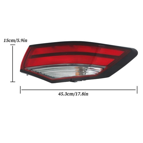 Solid Spare Lamp Passenger Side For Nissan Sentra 2021-2023 OE 26550-6LB0A Tail Light Rear