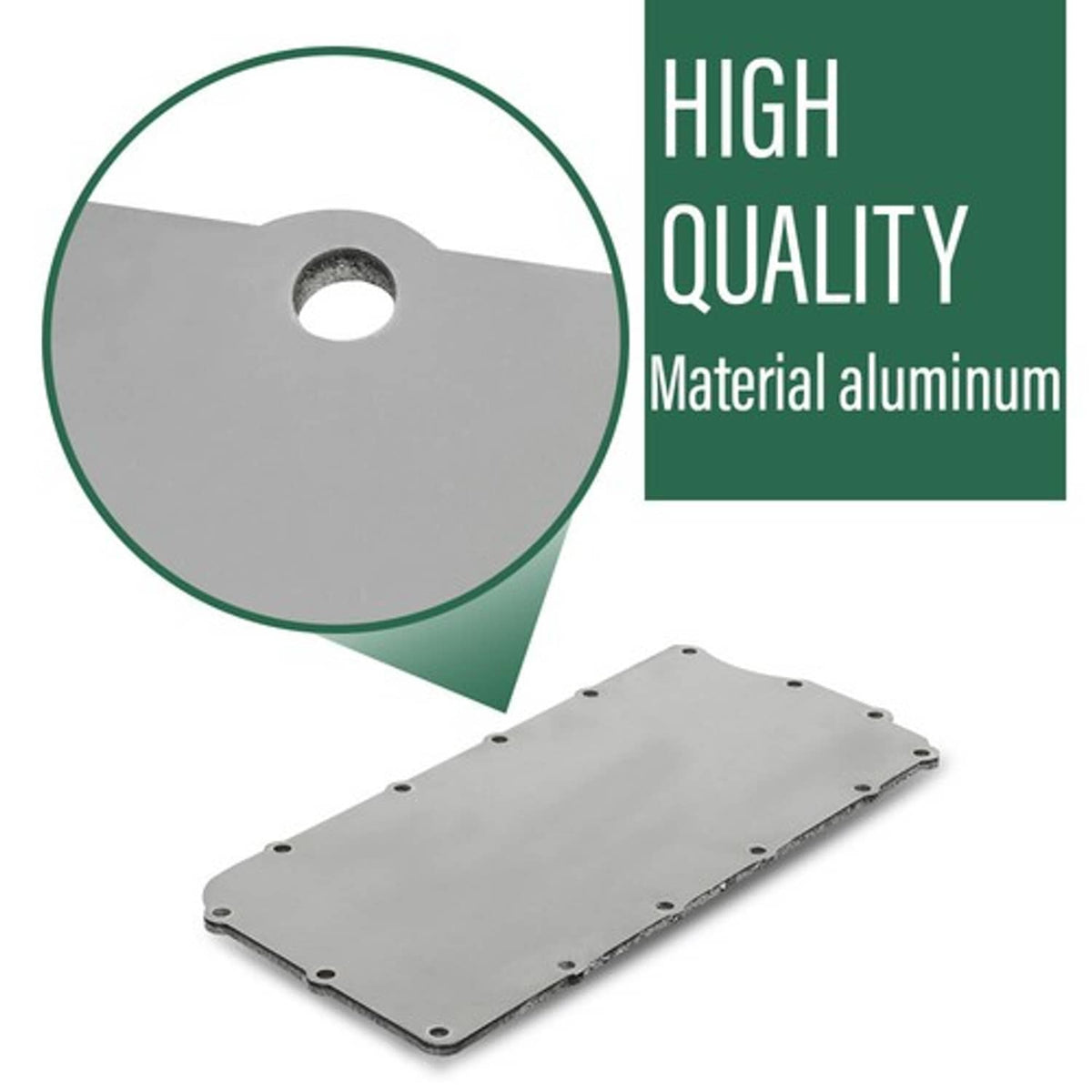 Solid Spare Fit For 1992-2003 Dodge 360 Magnum V8 5.2L 5.9L Plenum Repair Plate
