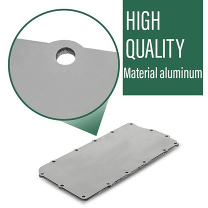 Solid Spare Fit For 1992-2003 Dodge 360 Magnum V8 5.2L 5.9L Plenum Repair Plate