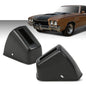 Solid Spare Fit For 1967-1972 A-Body Front Bench / Bucket Seat Plastic Belt Retractor Covers