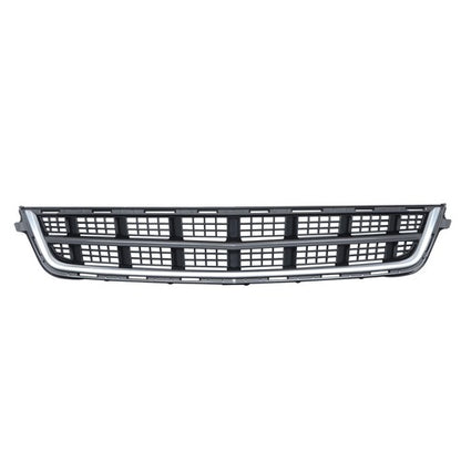 Solid Spare 2Pcs Front Upper Grille + Lower Grille Plastic For Cadillac ATS 2013-2014 Chrome