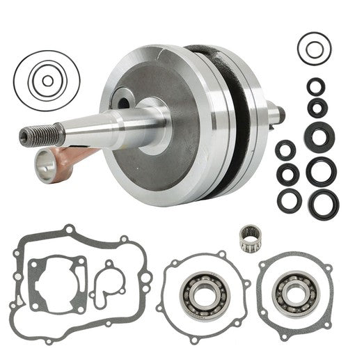 Solid Spare Engine Bottom End Rebuild Kit Gaskets Crankshaft Seals For Yamaha YZ85 2002-2014
