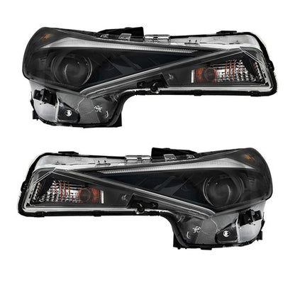 Solid Spare Pair For Hyundai Elantra 2021-2022 Headlight Replacement Halogen Clear Lens L+R