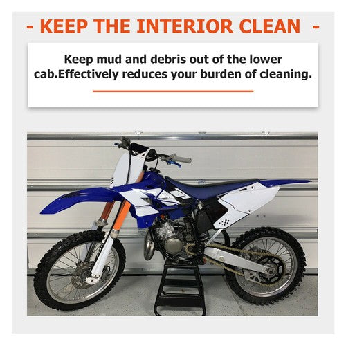Solid Spare Restyle Plastics Kit Set 2018 Style Blue For Yamaha YZ125 YZ250 2002-2020