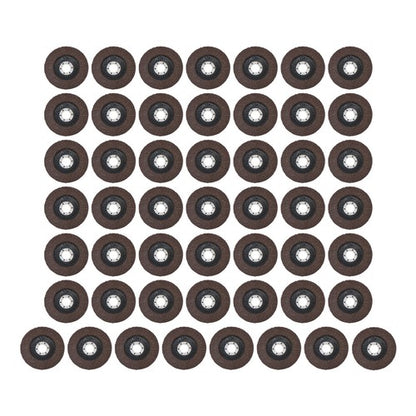 Solid Spare 4.5" × 7/8" 40 Grit Flap Disc Grinder Sanding Grinding Wheels 50 PCS
