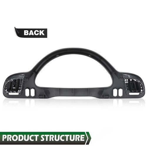 Solid Spare Fit For 2002-2006 Dodge Sprinter Left Side Dash Panel Bezel Trim With A/C Vents