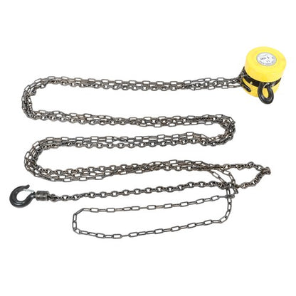 Solid Spare 1 Ton/2200lbs 15Ft / 4.5M Hand Chain Hoist Lift G60 Manual Hand Chain Block