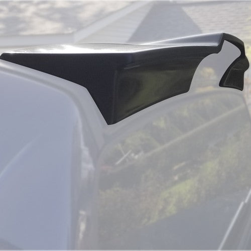 Solid Spare For 09-2014 Ford F-150 All Cab Size Matte Black Truck Cab Spoiler Replace 983379