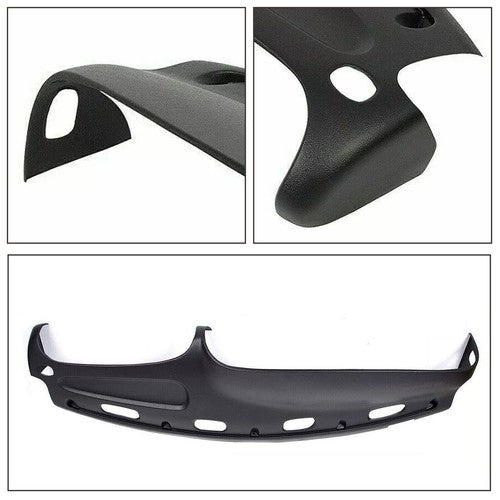 Solid Spare Black Dash Bezel Dashboard Cover For 98-2001 Ram 1500 & 1998-2002 Ram 2500 3500