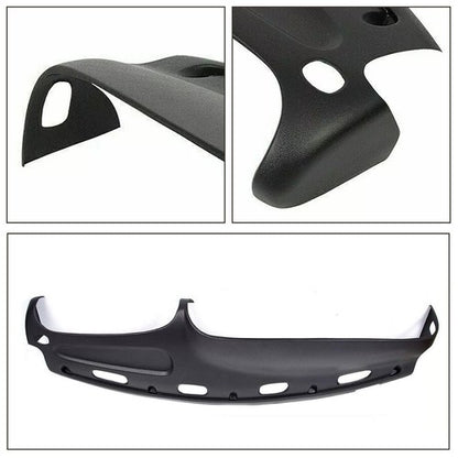 Solid Spare Black Dash Bezel Dashboard Cover For 98-2001 Ram 1500 & 1998-2002 Ram 2500 3500