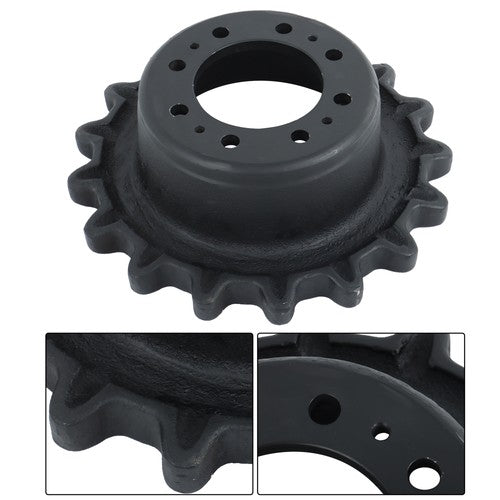 Solid Spare Drive Sprocket - 8 Hole Dual Speed fits Bobcat T630 T740 T750 T770 T870 7196807