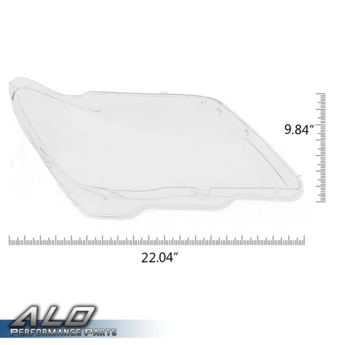 Solid Spare Fit For 2005-2008 BMW 7 Series E65 E66 Headlight Replacement Lens Left & Right