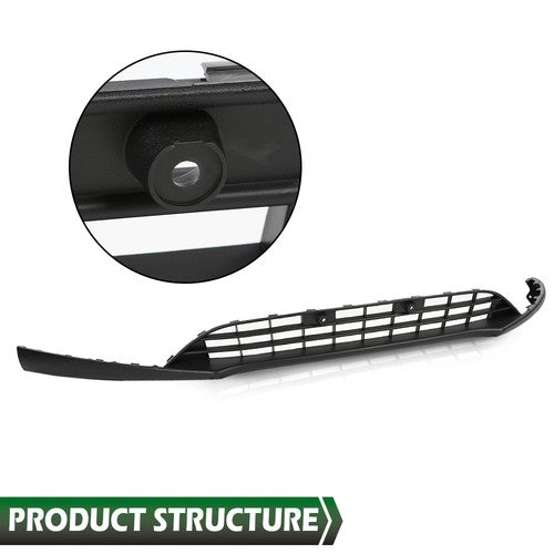 Solid Spare Fit For 2015-2018 Ford Focus Front Bumper Lower Valance Panel Grill F1EZ17626A