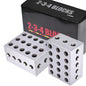 Solid Spare 23 Holes 2-3-4 Blocks .0002" Precision 1 Matched Pair Ultra Precision Machinist