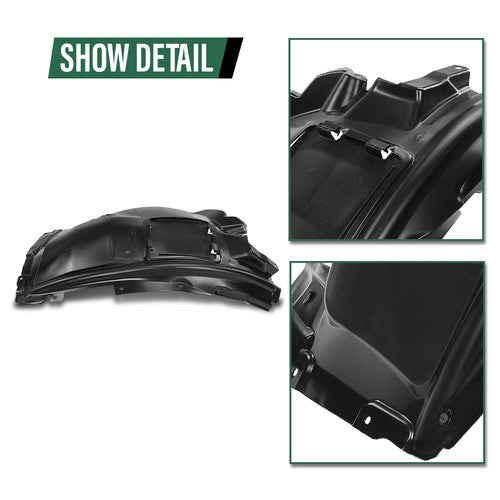 Solid Spare Front Fender Liner Inner Splash Shield Fit For 2018-2024 BMW X4 X3 Left Side