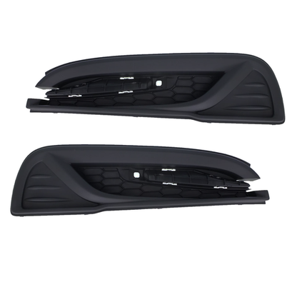 For 2013-2015 Honda Civic Textured Pair Fog Light Cover HO1039113 HO1038113