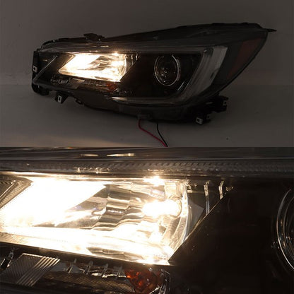 Solid Spare Left and Right Assembly Headlight Fit For Outback/Legacy 2018-2019 Holagen Clear