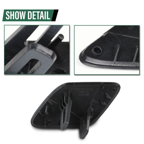 Solid Spare Fit For 2014-2019 Jaguar F-Type Headlight Washer Cover Right Side C2P22197LML