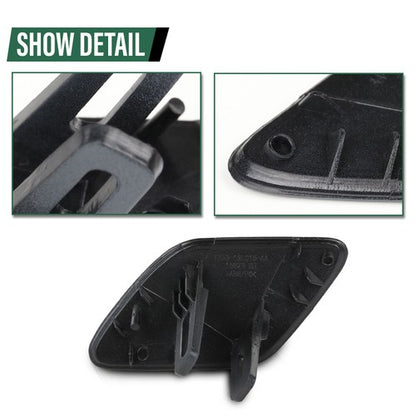 Solid Spare Fit For 2014-2019 Jaguar F-Type Headlight Washer Cover Right Side C2P22197LML