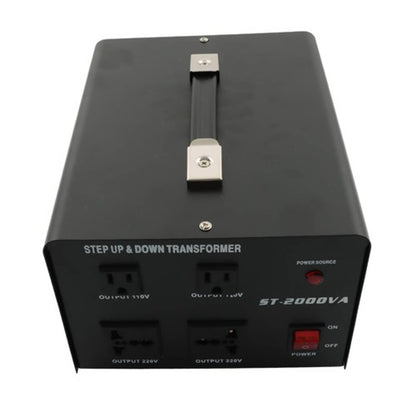 Solid Spare Voltage Converter Transformer 2000W Step Up/Down 220V-110V 110V-220V New
