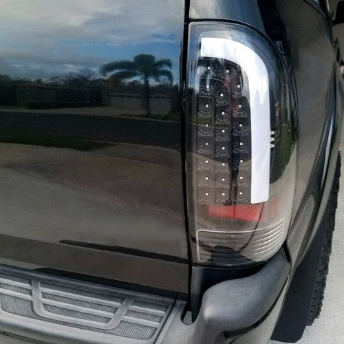 Solid Spare [LED TUBE BAR]FOR 05-15 TOYOTA TACOMA TAIL LIGHT BRAKE PARKING LAMPS BLACK