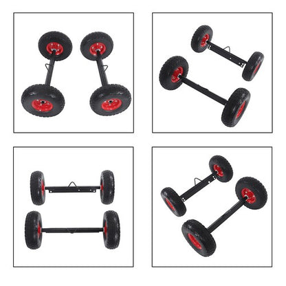 Solid Spare All Terrain Solid Never Flat Tires Wheel Kit Fit For Honda EU3000is Generator