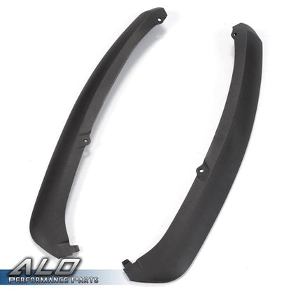 Solid Spare Pair Front Bumper Trim Air Lip Spoiler Lower Fit For Ford Focus 2012-2014 Sedan