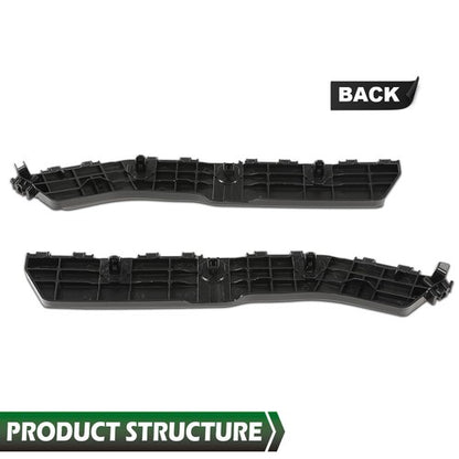 Solid Spare Fit For 2010-2015 Lexus RX350 RX450h Rear Bumper Retainer Bracket Left+Right