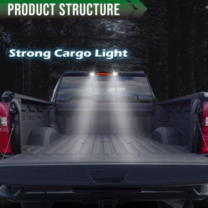 Solid Spare Fit For 04-08 Ford F150 F-150 3D LED Third Brake Tail Light Cargo Lamp Smoke