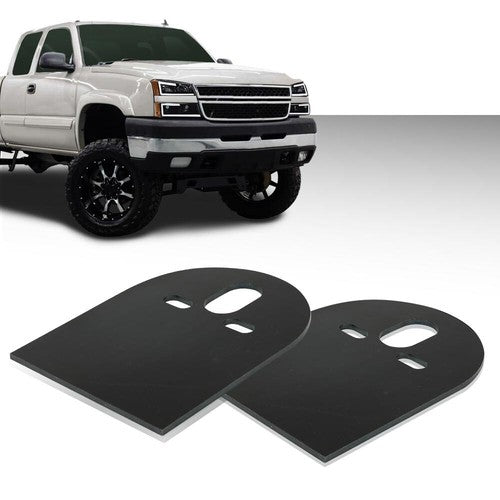 Solid Spare 2500lb 2600lb Pair Steel Upper D Plate Mounting Brackets Air-Bag Suspension