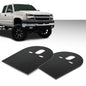 Solid Spare 2500lb 2600lb Pair Steel Upper D Plate Mounting Brackets Air-Bag Suspension