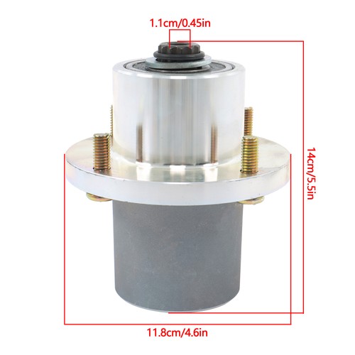 Solid Spare Lawn Mowing Machine Board Spindle For Hustler Fastrak Raptor SDX SD 605380125981