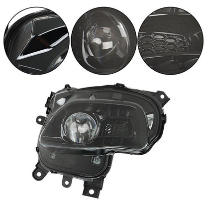 Solid Spare Fit For Jeep Cherokee 2014-2018 Headlight Projector Right/RH Halogen Replacement