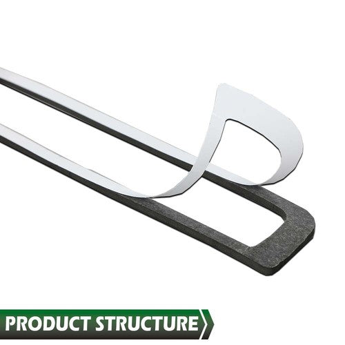 Solid Spare Fit For 14-20 Chevy Silverado GMC Sierra Third Brake Light Foam Seal Gasket