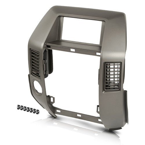 Solid Spare Center Dash Instrument Panel Radio Trim Bezel Gray Fit For 04-07 Infiniti QX56