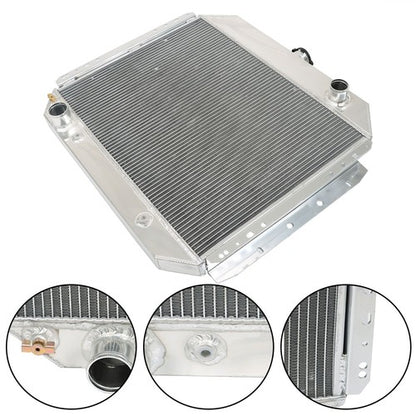 Solid Spare For Ford 1978 1979 Bronco 70-1978 1979 F-100/F-250/F-350 3 Row Aluminum Radiator