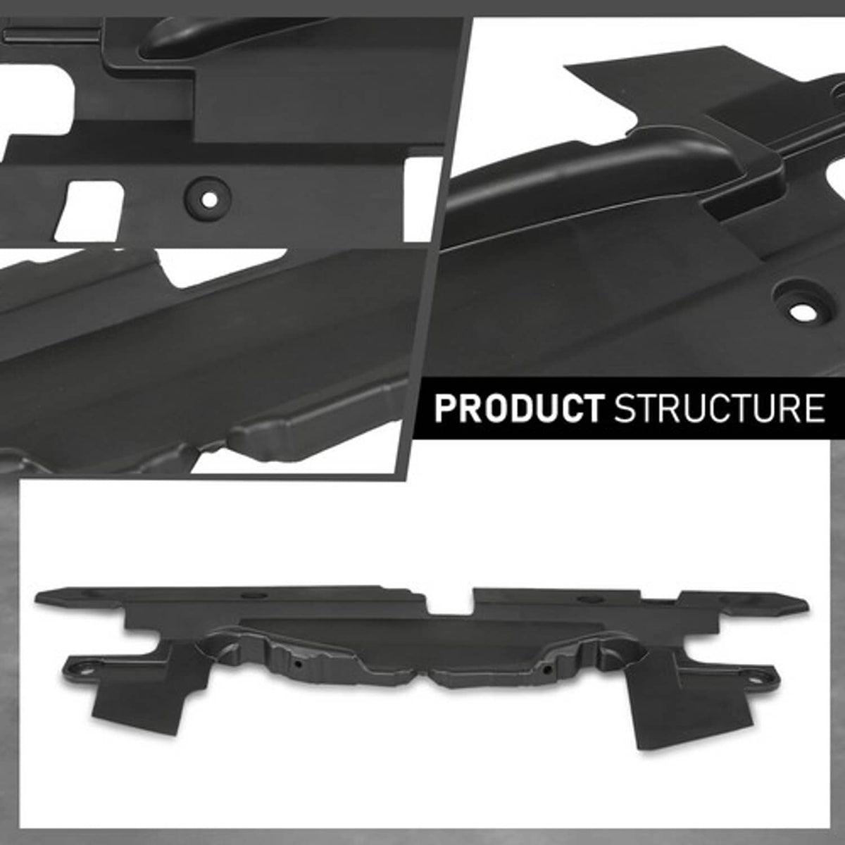 Solid Spare New Fit For 2016-2018 Toyota RAV4 Radiator Support Upper Top Cover TO1224122