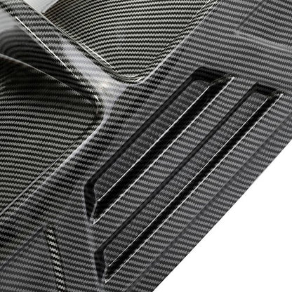 Solid Spare Rear Lower Diffuser Bumper For Nissan Teana Altima 2016-2019 Carbon Fiber Style