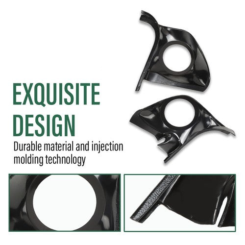 Solid Spare Speaker Kick Panels Fit For 1978-1988 Monte Carlo El Camino Malibu Regal Cutlass