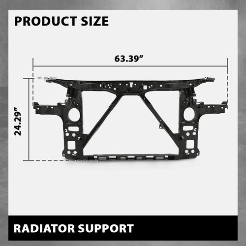 Solid Spare Fit For 2007-2015 Audi Q7 Radiator Core Support Assembly 4L0805594A AU1225131