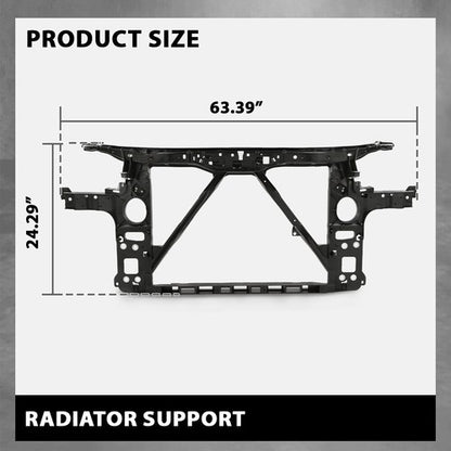 Solid Spare Fit For 2007-2015 Audi Q7 Radiator Core Support Assembly 4L0805594A AU1225131