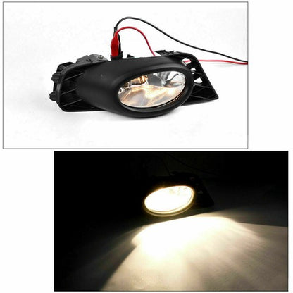 For 2009 2010 2011 Honda Civic Sedan Clear Lens Fog Lights W/Bulb Switch Wiring