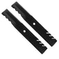 Solid Spare 2 OREGON GATOR BLADES Replace Hustler 42" Fast Track Mini Z 794230 793935 794214