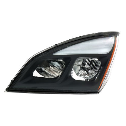 Solid Spare For Freightliner Cascadia LED Left Driver Side Headlight Headlamp Fit 2018-2022