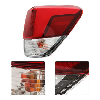 Solid Spare For Subaru Forester 2019-2021 Passenger Side Tail Light Lamp Clear Lens LED New