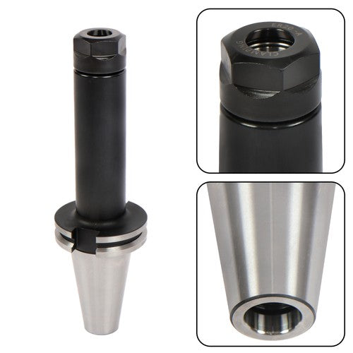 Solid Spare 2Pcs High Speed CAT40-ER20 Collet Chucks 6" Gage Length Balanced G2.5/25000RPM