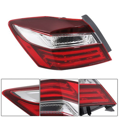Solid Spare Outer Lamps For Honda Accord 2016-2017 Tail Lights Assembly Left&Right Side